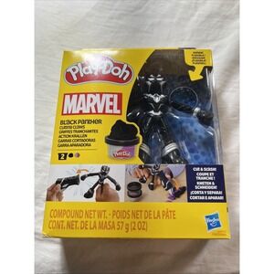 PLAY-DOH Marvel Black Panther Cutting Claws Play Set Super Hero Action Figure